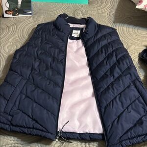 GAP Dark Blue Quilted Vest